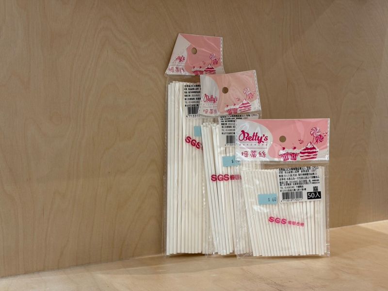 Betty's 棒棒糖紙棒 10cm 15cm 20cm Betty's CP010 CP015 CP020 10cm15cm20cm棒棒糖紙棒