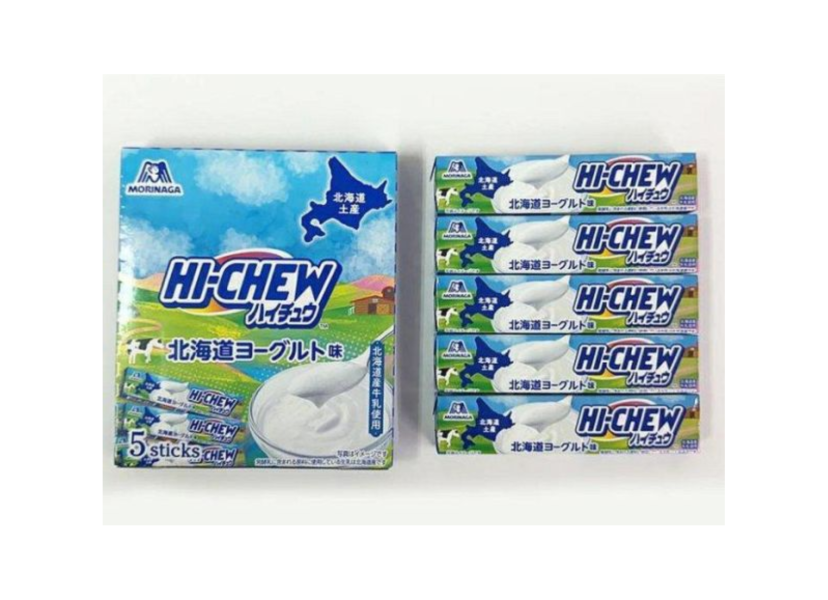 日本 北海道限定 森永 優格軟糖 嗨啾 HI CHU 優格風味軟糖 森永 軟糖 優格軟糖5入盒裝 日本 北海道限定 森永 優格軟糖 嗨啾 HI CHU 優格風味軟糖 森永 軟糖 優格軟糖5入盒裝