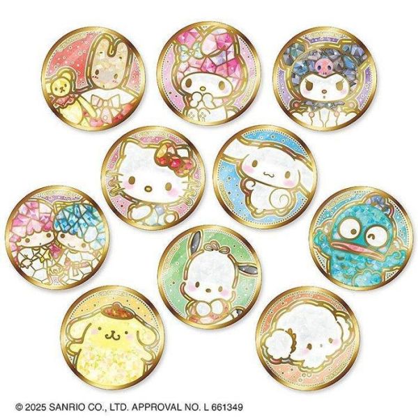 日本限定 限量款 三麗鷗金徽章 三麗鷗角色盲盒金徽章 限量款套組 10入 全款各1入 全系列角色款 收藏品 日本限定 限量款 三麗鷗金徽章 三麗鷗角色盲盒金徽章 限量款套組 10入 全款各1入 全系列角色款 收藏品