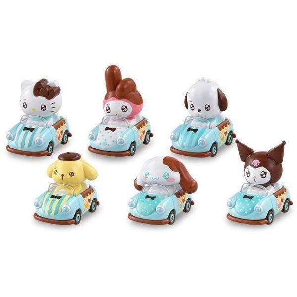 日本正版 三麗鷗 多美卡 多美小汽車 TOMICA TUNES SANRIO 三麗鷗小汽車盲盒 隨機出貨 日本正版 三麗鷗 多美卡 多美小汽車 TOMICA TUNES SANRIO 三麗鷗小汽車盲盒 隨機出貨