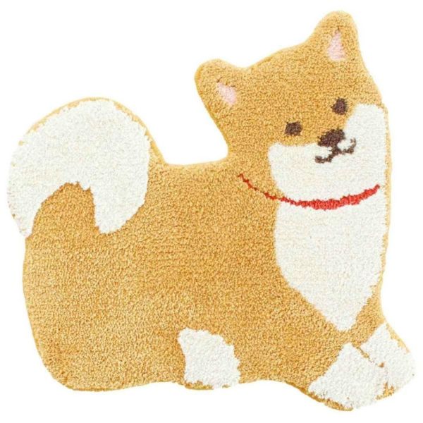 日本 FUND!T miniRUG 動物造型地墊 腳踏墊 地毯 玄關 浴室 貴賓狗 鬥牛犬 柴犬 豆柴 日本 FUND!T miniRUG 動物造型地墊 腳踏墊 地毯 玄關 浴室 貴賓狗 鬥牛犬 柴犬 豆柴
