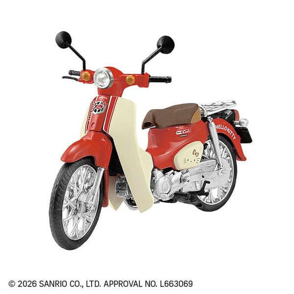 日本正版 日本限定販售 Honda Super Cub x 三麗鷗 聯名款機車擺飾 迷你模型機車套組 10款 三麗鷗聯名收藏擺飾 日本正版 日本限定販售 Honda Super Cub x 三麗鷗 聯名款機車擺飾 迷你模型機車套組 10款 三麗鷗聯名收藏擺飾