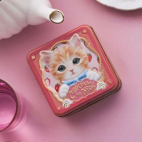 日本情人節 期間限定 Morozoff摩洛索夫聯名貓咪造型巧克力禮盒組 5入 6入17入 貓星人造型鐵盒 限量款 日本情人節 期間限定 Morozoff摩洛索夫聯名貓咪造型巧克力禮盒組 5入 6入17入 貓星人造型鐵盒 限量款