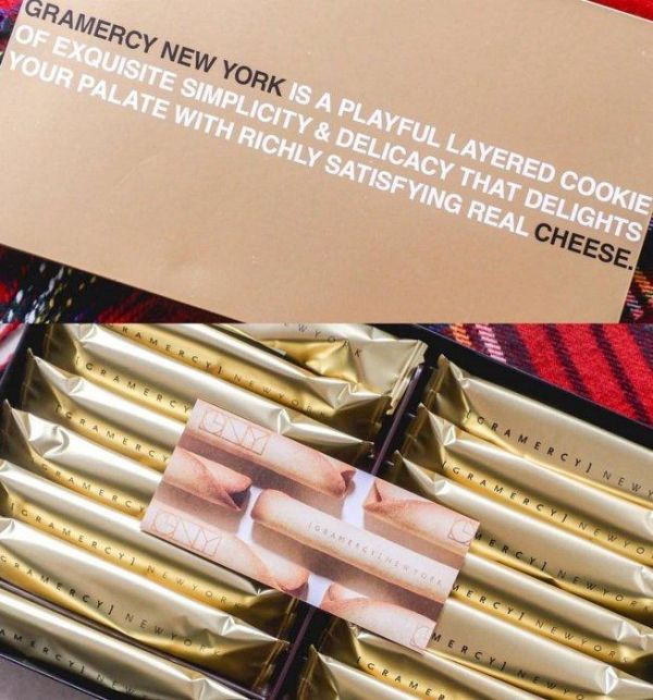 日本限定 排隊商品 GRAMERCY NEW YORK 紐約起司捲餅Gouda Cheese 香濃起司捲餅 24入 日本限定 排隊商品 GRAMERCY NEW YORK 紐約起司捲餅Gouda Cheese 香濃起司捲餅 24入