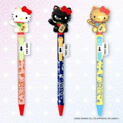 日本限定 三麗鷗 Hello kitty 搖擺原子筆 開運 招財 原子筆 KITTY搖擺公仔原子筆 金色 白色 黑色 限量發行 日本限定 三麗鷗 Hello kitty 搖擺原子筆 開運 招財 原子筆 KITTY搖擺公仔原子筆 金色 白色 黑色 限量發行