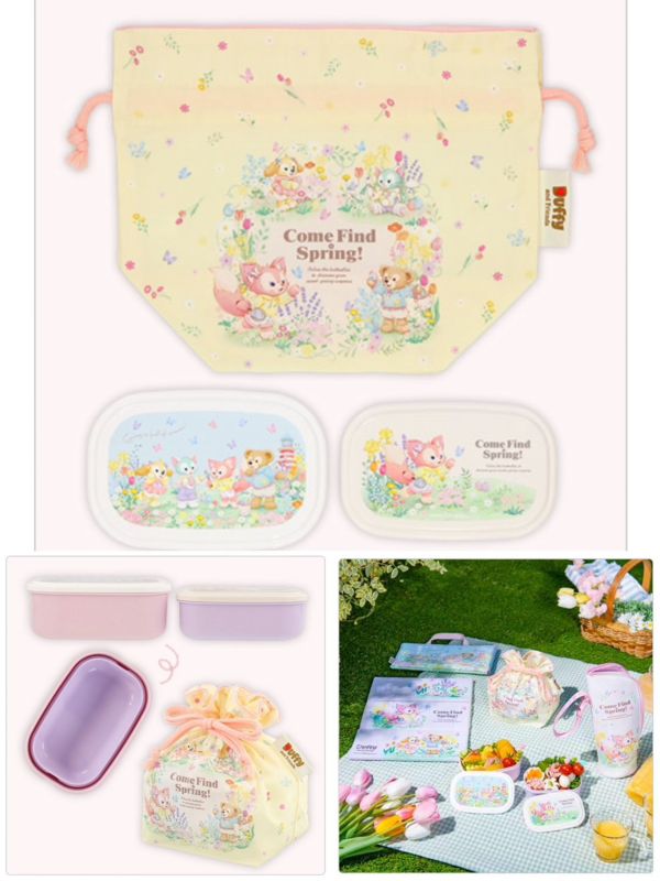日本 東京迪士尼 海洋園區限定 Disney 春日系列限定品 達菲 雪莉玫 玲娜貝爾 史黛拉 日本 東京迪士尼 海洋園區限定 Disney 春日系列限定品 達菲 雪莉玫 玲娜貝爾 史黛拉 吊飾 餐袋 毛巾 馬克杯 盤子
