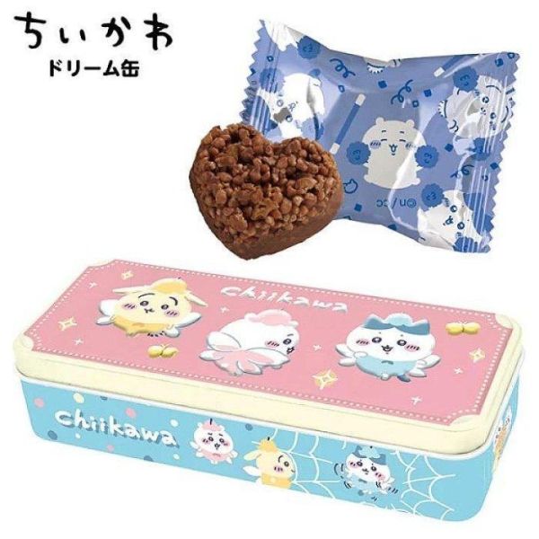 日本限定 冬季限定 吉伊卡哇 情人節限定 巧克力鐵盒組 愛心巧克力餅乾 Chikawa 吉依卡哇 巧克力餅乾鐵盒組 日本限定 冬季限定 吉伊卡哇 情人節限定 巧克力鐵盒組 愛心巧克力餅乾 Chikawa 吉依卡哇 巧克力餅乾鐵盒組