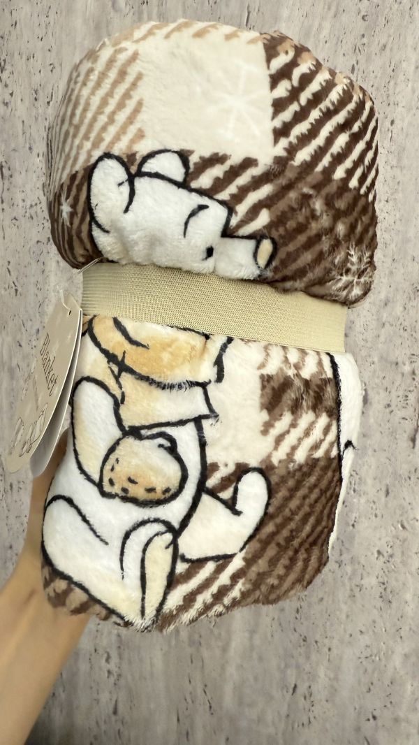 日本東京迪士尼 Disney 小熊維尼復古色毛毯 70x100cm 可可色毛毯 維尼毛毯 可捲式收納毛毯 軟絨毛毛毯 保暖毯 冷氣毯 日本東京迪士尼 Disney 小熊維尼復古色毛毯 70x100cm 可可色毛毯 維尼毛毯 可捲式收納毛毯 軟絨毛毛毯 保暖毯 冷氣毯
