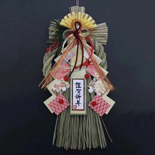 現貨日本限定2025注連繩 祈福注連繩 蛇年正月裝飾 祝連繩 稻草圈 水引線 稻草結繩 祈福裝飾 新年裝飾 現貨日本限定2025注連繩 祈福注連繩 蛇年正月裝飾 祝連繩 稻草圈 水引線 稻草結繩 祈福裝飾 新年裝飾