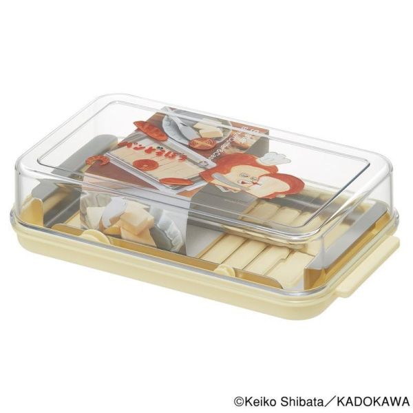 日本正版 日本製 Skater 麵包小偷 奶油分隔收納盒 奶油盒 奶油收納盒 麵包賊 收納盒 日本正版 日本製 Skater 麵包小偷 奶油分隔收納盒 奶油盒 奶油收納盒 麵包賊 收納盒