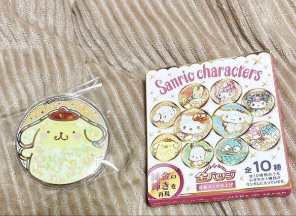 日本限定 限量款 三麗鷗金徽章 三麗鷗角色盲盒金徽章 限量款套組 10入 全款各1入 全系列角色款 收藏品 日本限定 限量款 三麗鷗金徽章 三麗鷗角色盲盒金徽章 限量款套組 10入 全款各1入 全系列角色款 收藏品