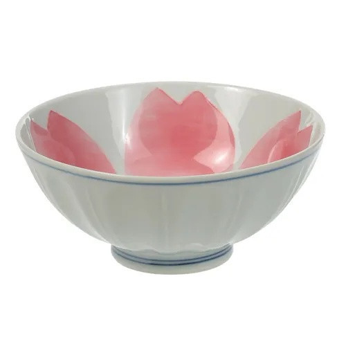 櫻花季限定 日本製櫻花圖案飯碗 粉色 藍色 櫻花季限定 日本製櫻花圖案飯碗 粉色 藍色