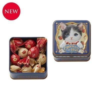 日本情人節 期間限定 Morozoff摩洛索夫聯名貓咪造型巧克力禮盒組 5入 6入17入 貓星人造型鐵盒 限量款 日本情人節 期間限定 Morozoff摩洛索夫聯名貓咪造型巧克力禮盒組 5入 6入17入 貓星人造型鐵盒 限量款