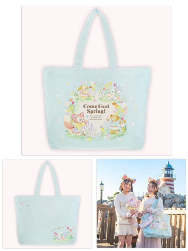 日本 東京迪士尼 海洋園區限定 Disney 春日系列限定品 達菲 雪莉玫 玲娜貝爾 史黛拉 日本 東京迪士尼 海洋園區限定 Disney 春日系列限定品 達菲 雪莉玫 玲娜貝爾 史黛拉 吊飾 餐袋 毛巾 馬克杯 盤子