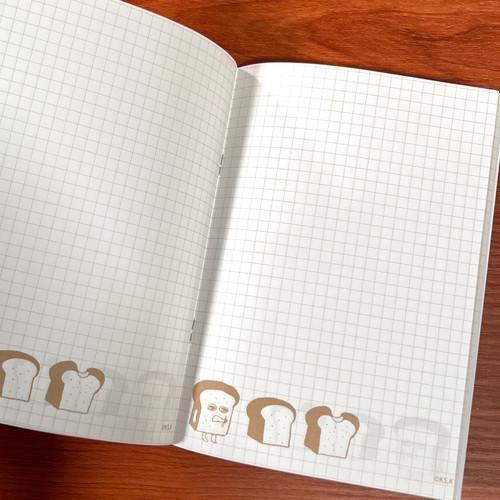 日本正版 麵包小偷筆記本 日本製筆記本 記事本 隨身筆記本 B6筆記本 麵包小偷 日本正版 麵包小偷筆記本 日本製筆記本 記事本 隨身筆記本 B6筆記本 麵包小偷