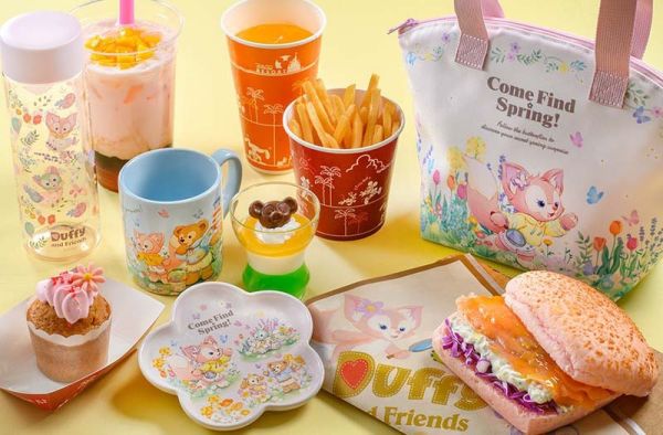 日本 東京迪士尼 海洋園區限定 Disney 春日系列限定品 達菲 雪莉玫 玲娜貝爾 史黛拉 日本 東京迪士尼 海洋園區限定 Disney 春日系列限定品 達菲 雪莉玫 玲娜貝爾 史黛拉 吊飾 餐袋 毛巾 馬克杯 盤子