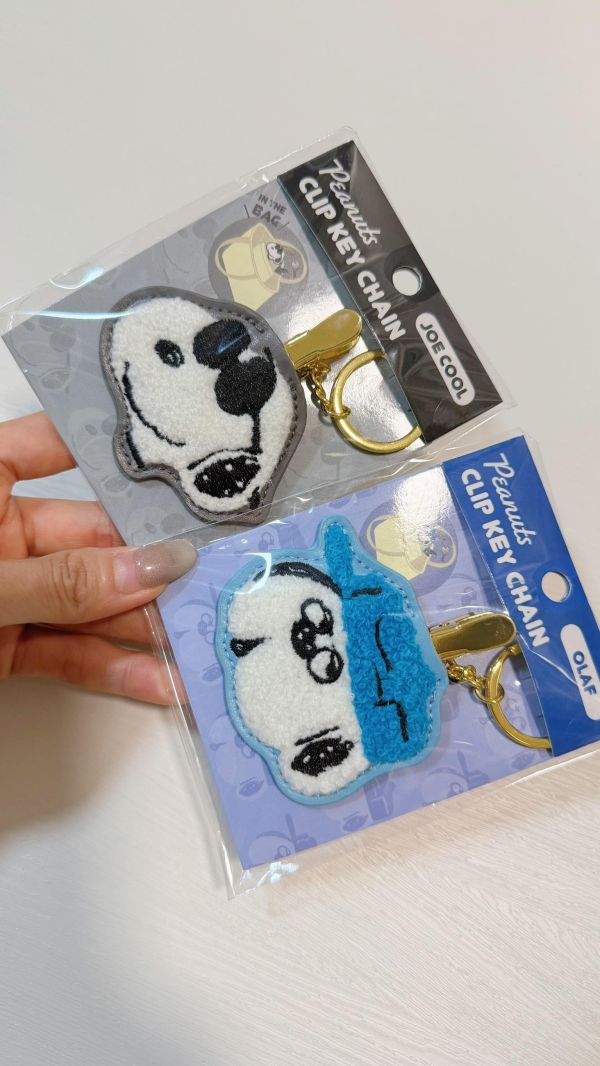 日本限定 史努比 olaf 歐拉夫 糊塗坦克 Snoopy 夾扣掛飾 刺繡鑰匙圈 鑰匙扣 吊飾 吊扣 包包掛飾 日本限定 史努比 olaf 歐拉夫 糊塗坦克 Snoopy 夾扣掛飾 刺繡鑰匙圈 鑰匙扣 吊飾 吊扣 包包掛飾