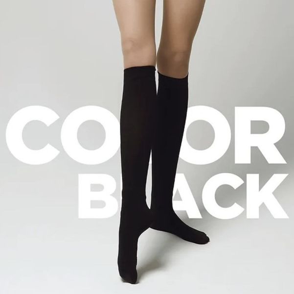 COLBIRDIE 70D機能型及膝襪-黑 