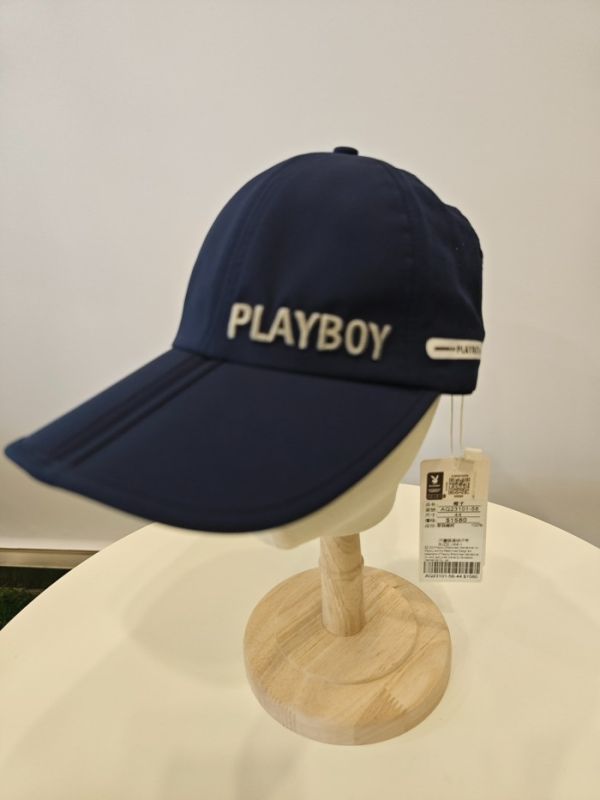 PLAYBOY吸濕排汗摺疊帽 