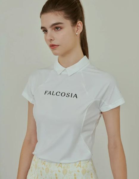 FALCOSIA法式小領LOGO女衫 