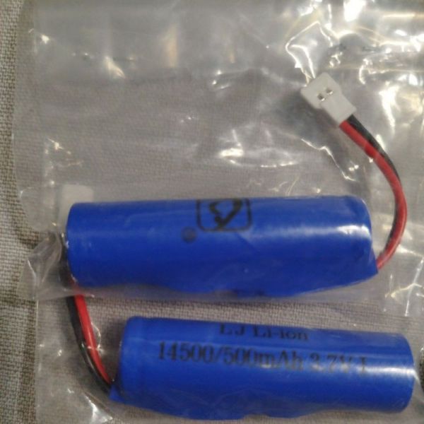 1/16 d12 mini 小白頭 14550 電池 d12mini 電池 3.7v500mah 
