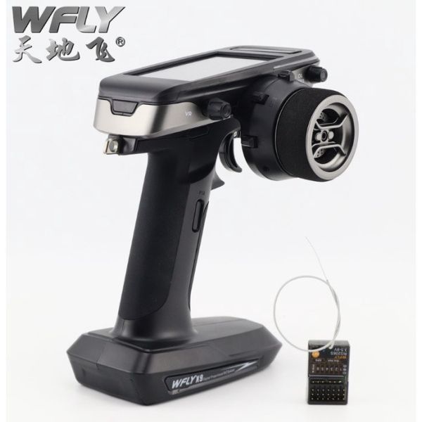 天地飛 WFLY X9 槍控9通道2.4G中文彩屏觸摸 車船用 