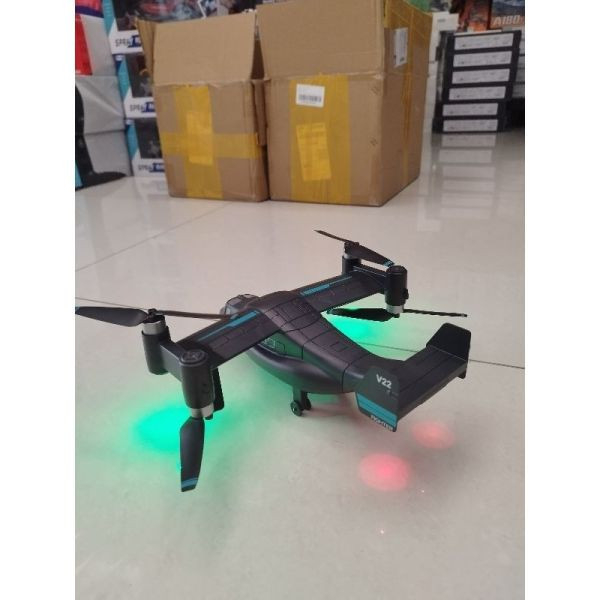 V-22 GPS 直升機 單機身 無遙控 無電池 無配件 