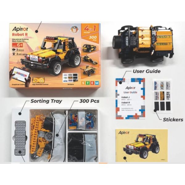 ROBOT Robot J 6 合 1  Robot J 4 合 1 