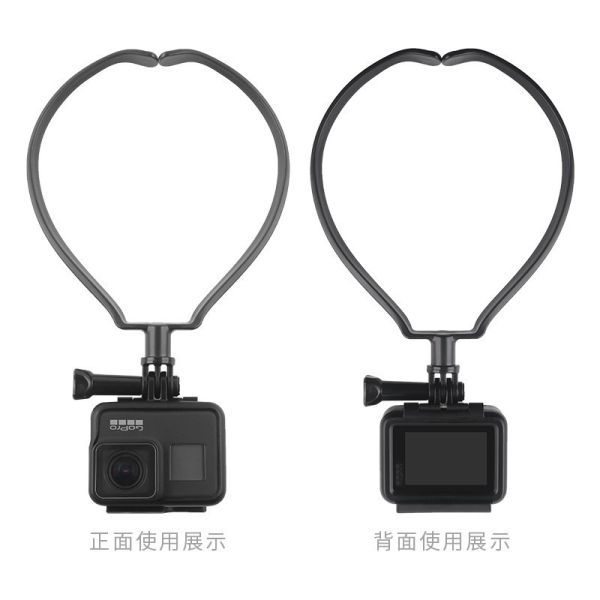 gopro hero5/6/7 直播／ 網紅／相機脖子固定/自拍/直播拍攝/固定支架騎行/行車/戶外 