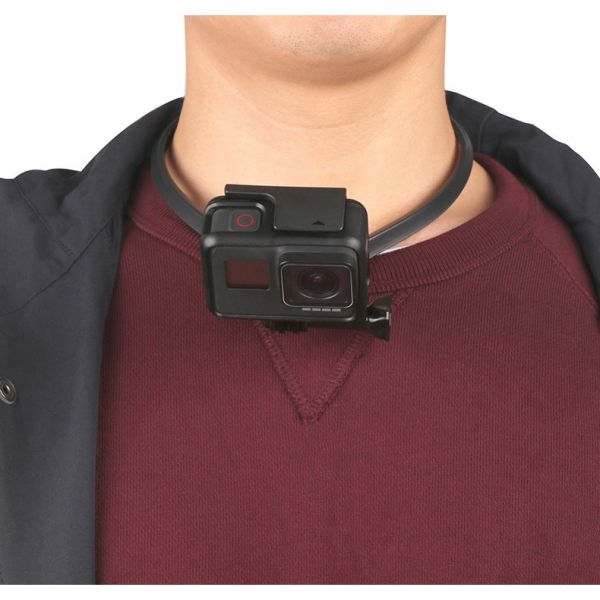 gopro hero5/6/7 直播／ 網紅／相機脖子固定/自拍/直播拍攝/固定支架騎行/行車/戶外 