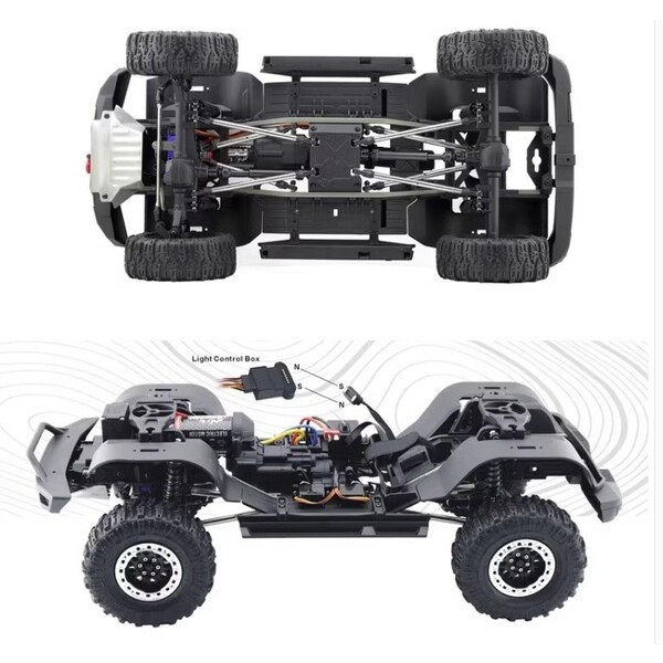 RGT瑞泰領跑者EX86130模擬攀爬車1/10 RC遙控模型電動四驅越野車 trx4 攀岩車 