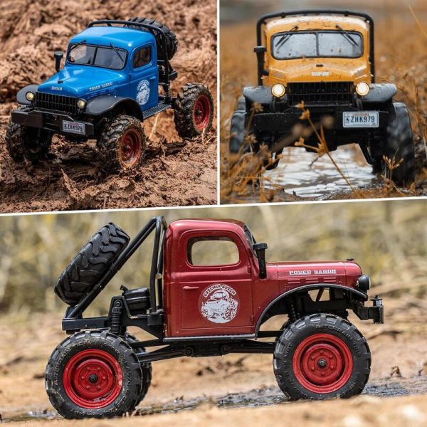 3700 現貨 全配 FMS 1：24 Power Wagon 小奇 攀岩車 露營 攀爬 MN86 MN128 