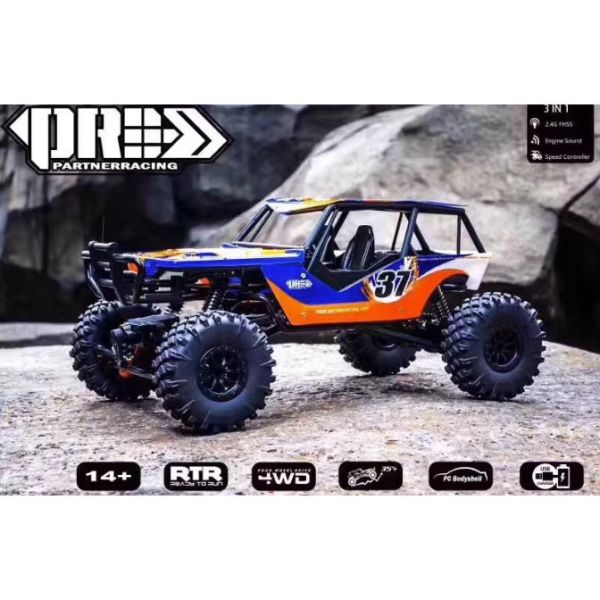 PRC 1/18 QX-4 迷你小攀爬車帶仿真聲組RTR遙控 