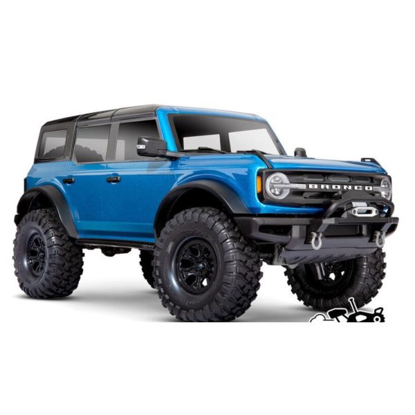 Traxxas 1/10 TRX4 2021 Bronco 4WD 攀岩車 藍/ TRX-4 