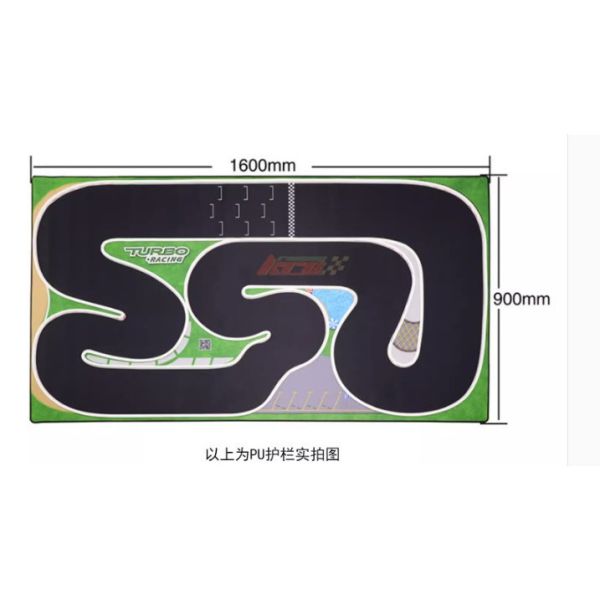 TURBO RACING 1/76 90*160公分 迷你遙控車大小號場景賽道跑道墊 
