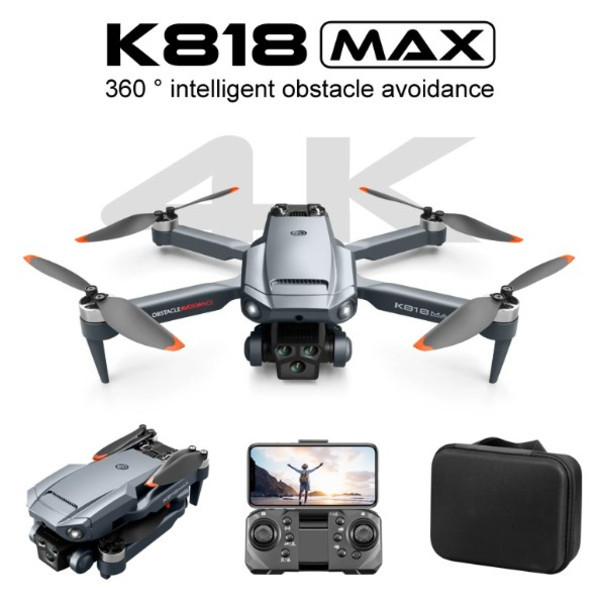 K818MAX 無刷 4K 高清 航拍 無刷無人機光流帶避障空拍機飛行器 