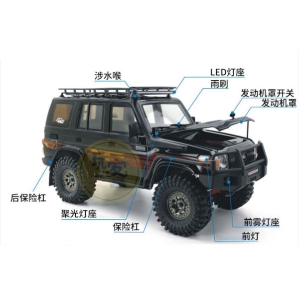 瑞泰RGT EX86190 豐田LC76 1/10 