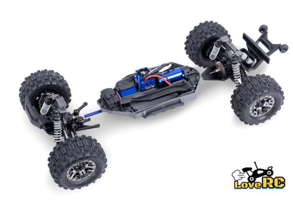 現貨藍 Traxxas Stampede 4x4 VXL 3S firstrun 