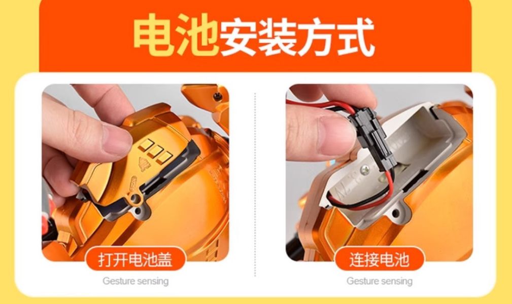 99009 雙遙控版[手錶+手柄模式] 兒童汽車手勢感應車電動發射水彈坦克車男孩玩具車 