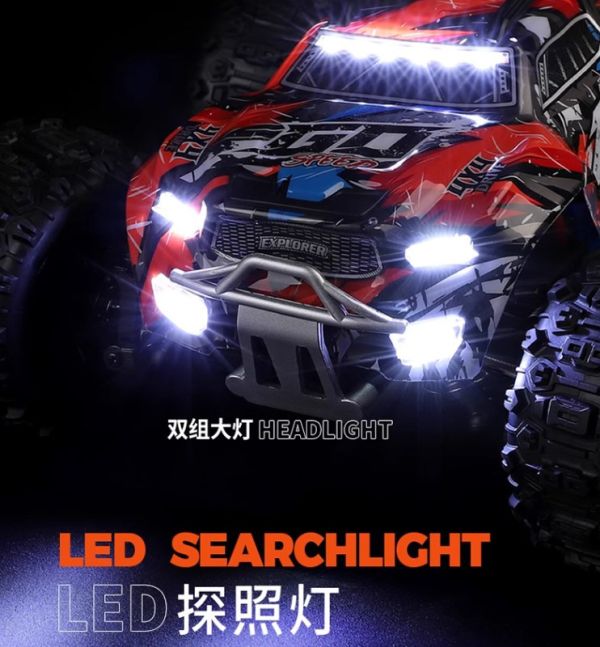無電池版 偉力184008無刷高速大腳遙控車 