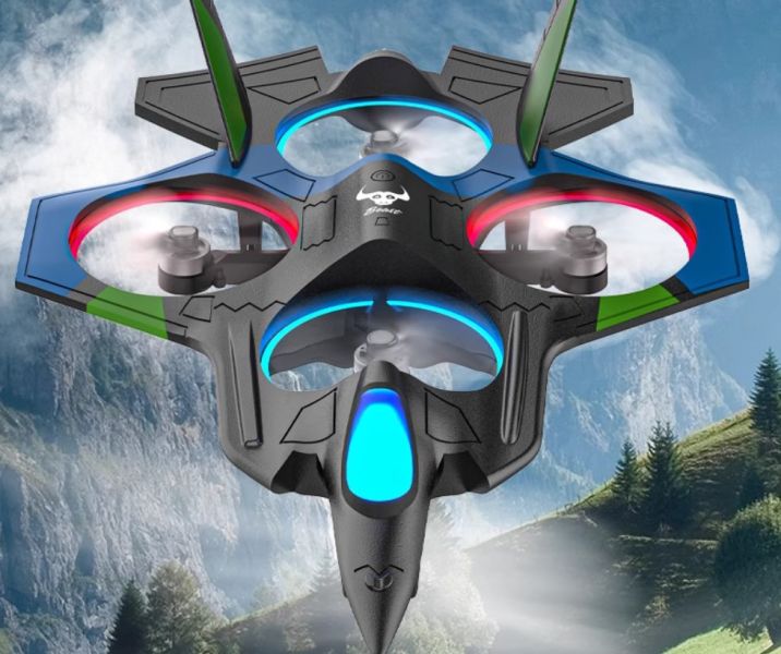 SG100 藍黑色【帶電調8K相機】無刷固定翼到手玩版本 