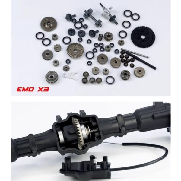 CROSSRC 電動 EMO X3東北虎1/8拖車救援車攀爬車越野車RTR  不含電池 充電器 