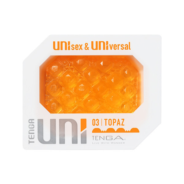 TENGA UNI 由你隨行套 TOPAZ 黃寶石[UNI-003] TENGA,UNI,由你隨行套,黃寶石,性別,獨享,同樂,輕鬆,自由