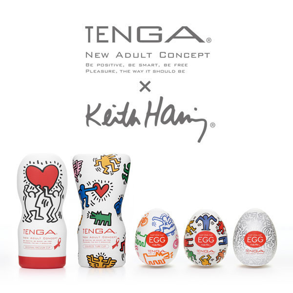 TENGA × Keith Haring 凱斯・哈林聯名款 [擠捏杯][KHC-202] 