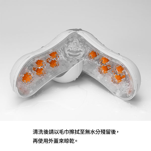 TENGA FLIP ORB [ORANGE CRASH/奔馳橙][TFO-002] TENGA,FLIP ORB,奔馳橙,FLIP,ORB,彈力球,顆粒,回彈,動感