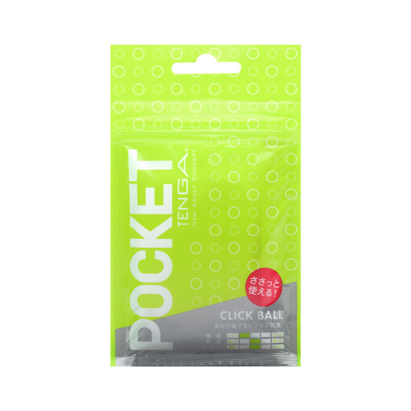 POCKET TENGA 口袋包[CLICK BALL/圓點綠][POT-002] POCKET,TENGA,口袋包,薄型,圓點綠