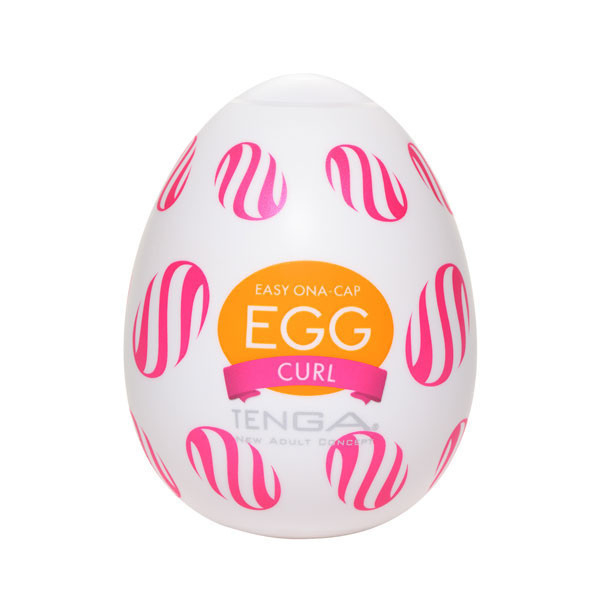 TENGA EGG WONDER 歡樂系列[CURL/渦球][EGG-W05] TENGA,EGG,WONDER,歡樂,渦球,曲線,突起,衝擊