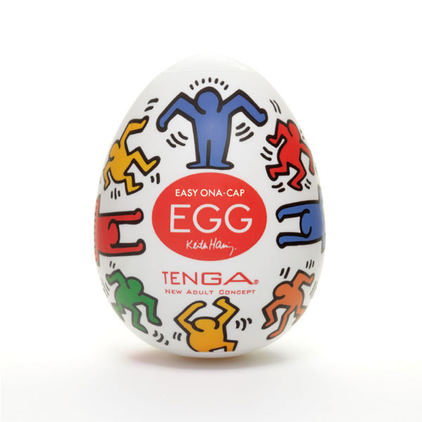 TENGA × Keith Haring 凱斯・哈林聯名款 [EGG DANCE/勁舞風][KHE-002] TENGA, Keith Haring,凱斯.哈林聯名款,勁舞風