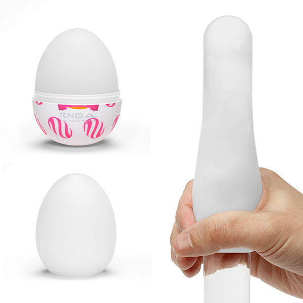 TENGA EGG WONDER 歡樂系列[CURL/渦球][EGG-W05] TENGA,EGG,WONDER,歡樂,渦球,曲線,突起,衝擊