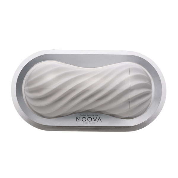 TENGA MOOVA 扭霸杯 [MOOVA/絲綢白][MOV-001] TENGA,MOOVA,扭霸杯,絲綢白,自由,扭動,旋轉,滑動